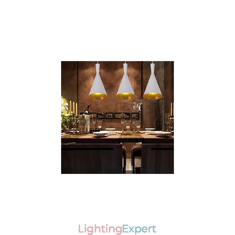 Modern Contemporary Retro Country Painting Metal Pendant Light