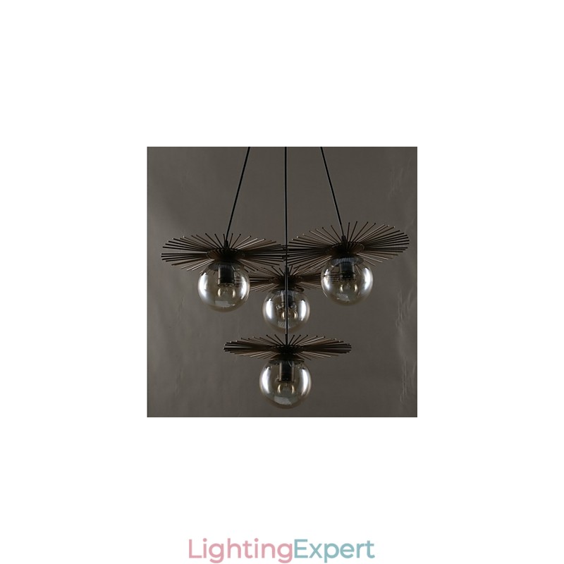 Art glass Ball Round Beanstalk Chandelier