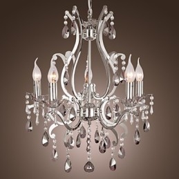 Traditional Classic Chrome Chandelier