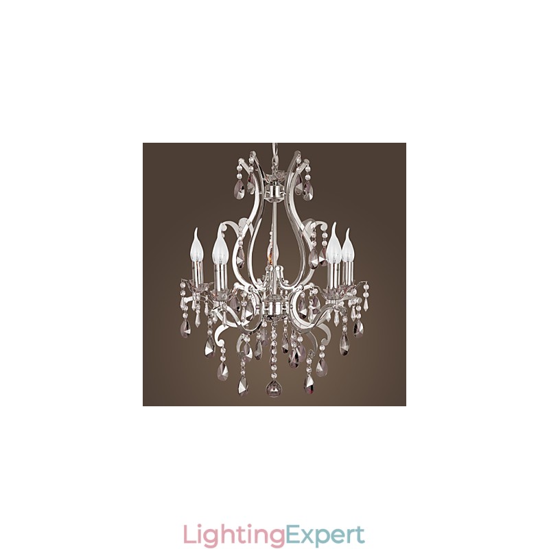 Traditional Classic Chrome Chandelier