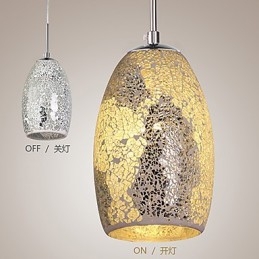 Traditional Classic Vintage Painting Metal Pendant Light
