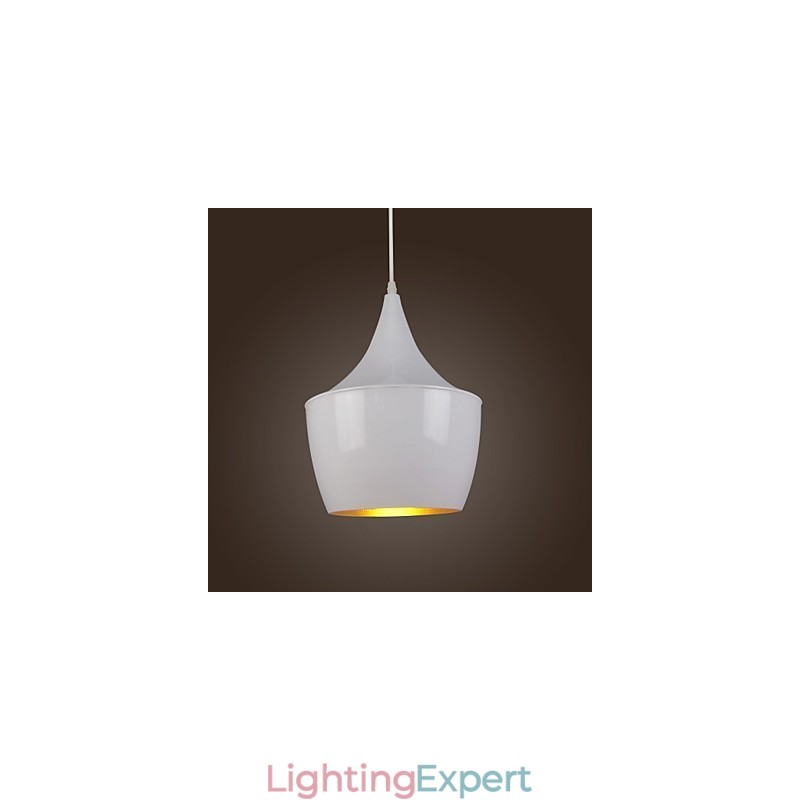 Modern Contemporary Retro Country Painting Metal Pendant Light