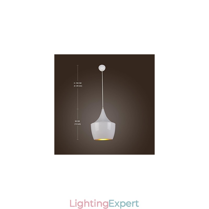 Modern Contemporary Retro Country Painting Metal Pendant Light