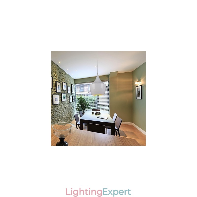Modern Contemporary Retro Country Painting Metal Pendant Light