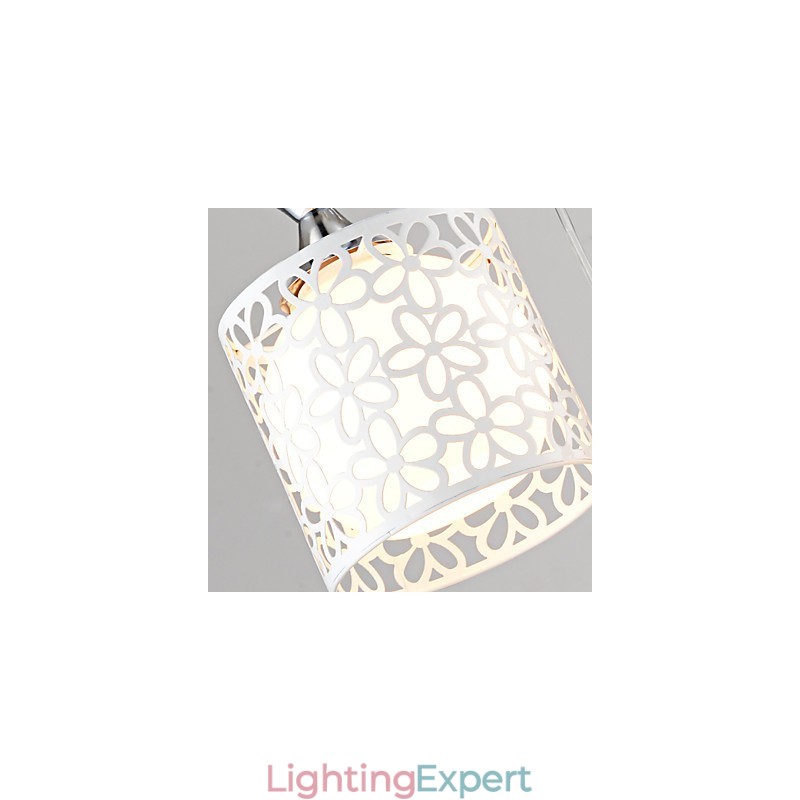Contemporary And Contracted Three Creative Crystal Droplight Wrought Iron Lamp