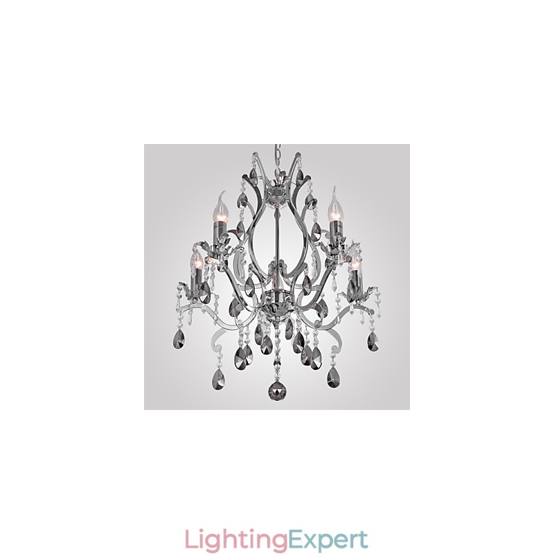 Traditional Classic Chrome Chandelier