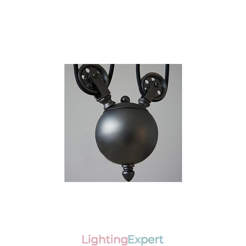 Pendant Lights Vintage 3 Lights ST64 Bulbs Included Up and Down system