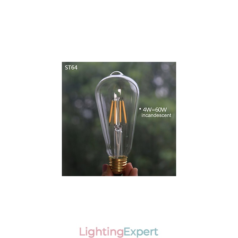 Pendant Lights Vintage 3 Lights ST64 Bulbs Included Up and Down system