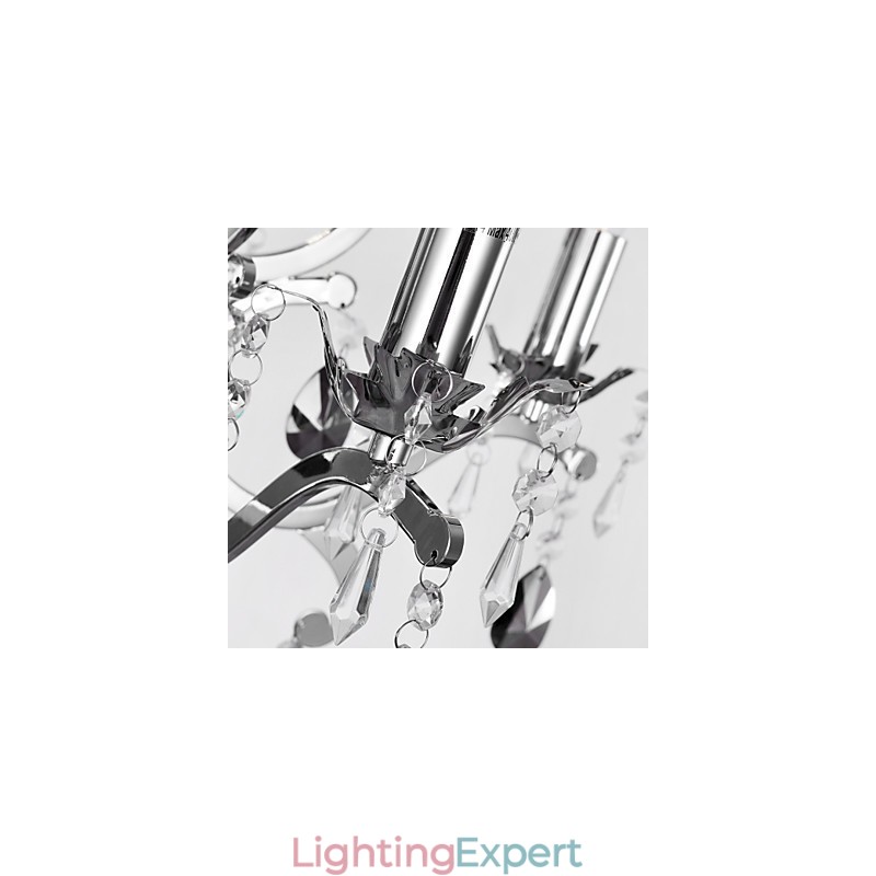 Traditional Classic Chrome Chandelier