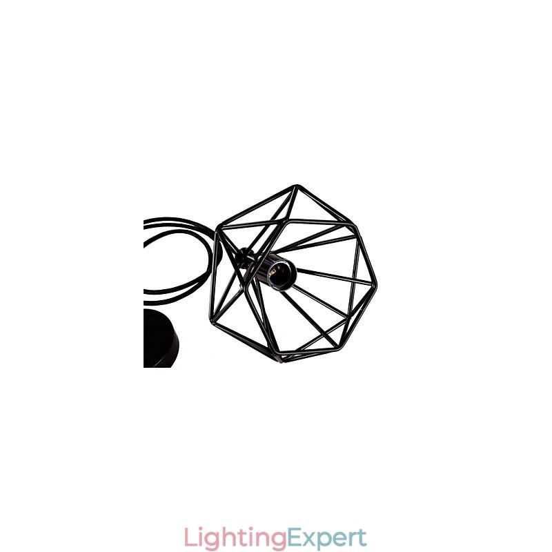 Retro Mini Style Painting Metal Pendant Light Garage