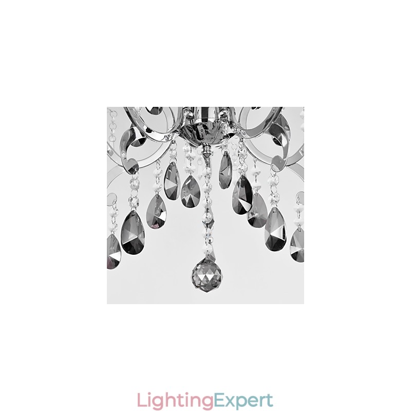 Traditional Classic Chrome Chandelier