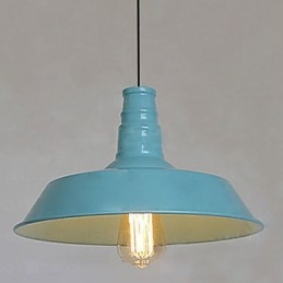 Vintage Painting Metal Pendant Light Garage