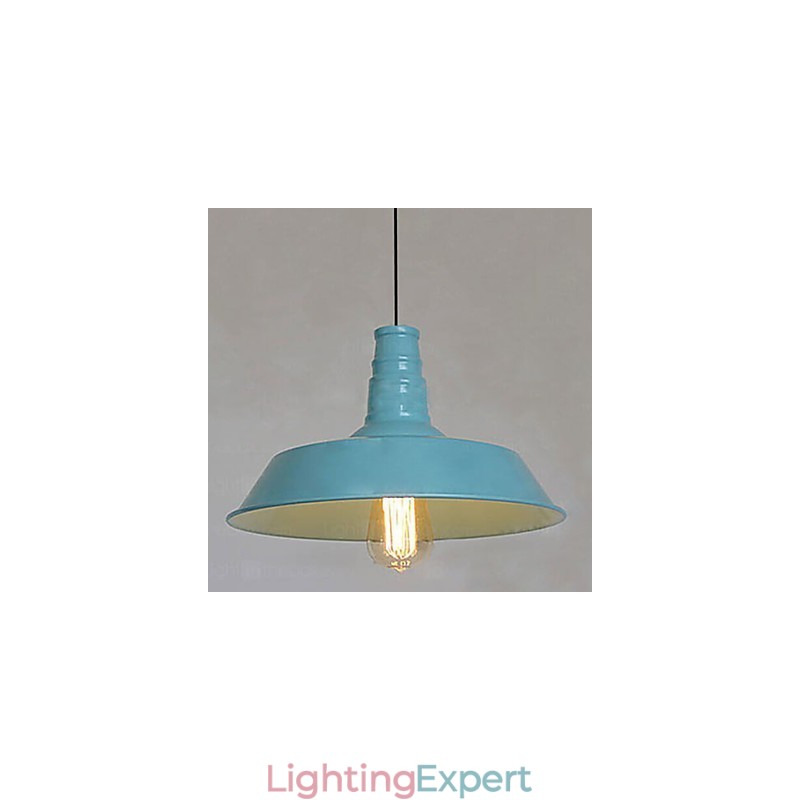 Vintage Painting Metal Pendant Light Garage