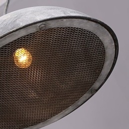 Lamp Shade Black Wrought Iron Chandelier Industrial Warehouse Cafe Lid Shade Chandelier