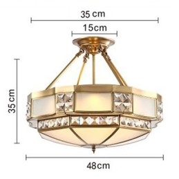 Traditional Classic Rustic Lodge Brass Metal Pendant Light