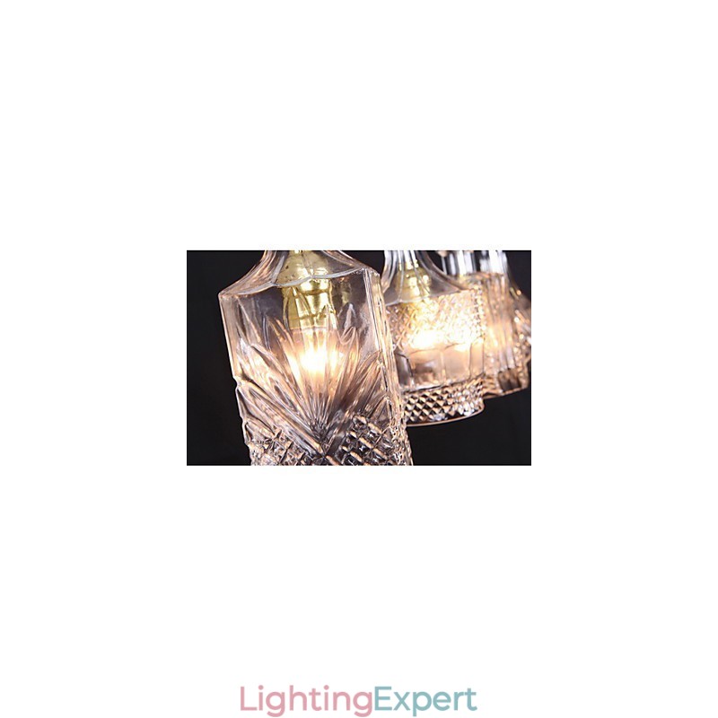40W*4 Modern Contemporary Traditional Classic Vintage Island Metal Pendant Light