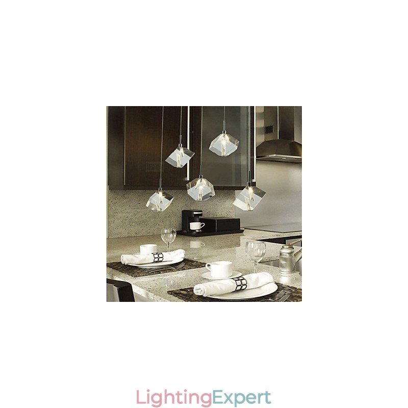 Fashion Crystal Lamp Five Head Crystal Pendant