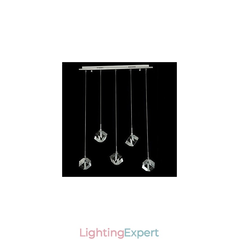 Fashion Crystal Lamp Five Head Crystal Pendant