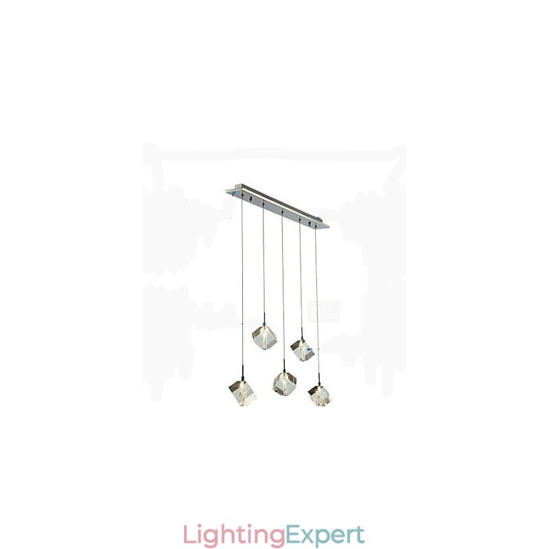 Fashion Crystal Lamp Five Head Crystal Pendant