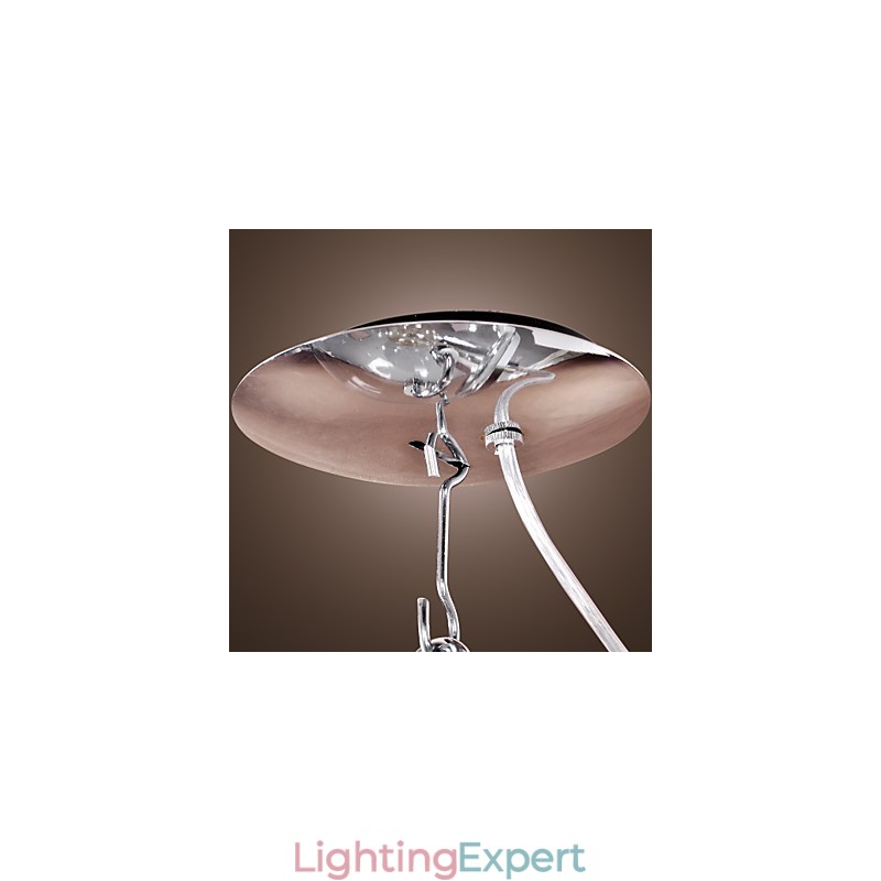 Modern Contemporary Globe Mini Style Anodized Pendant Light