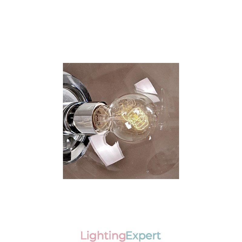 Modern Contemporary Globe Mini Style Anodized Pendant Light