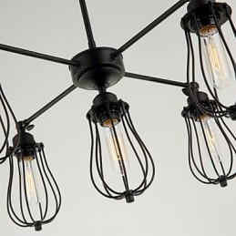 Pendant Lights Traditional Classic Rustic Lodge Retro Metal 5 Lights