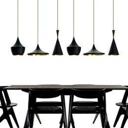 Mini Style Painting Metal Pendant Light
