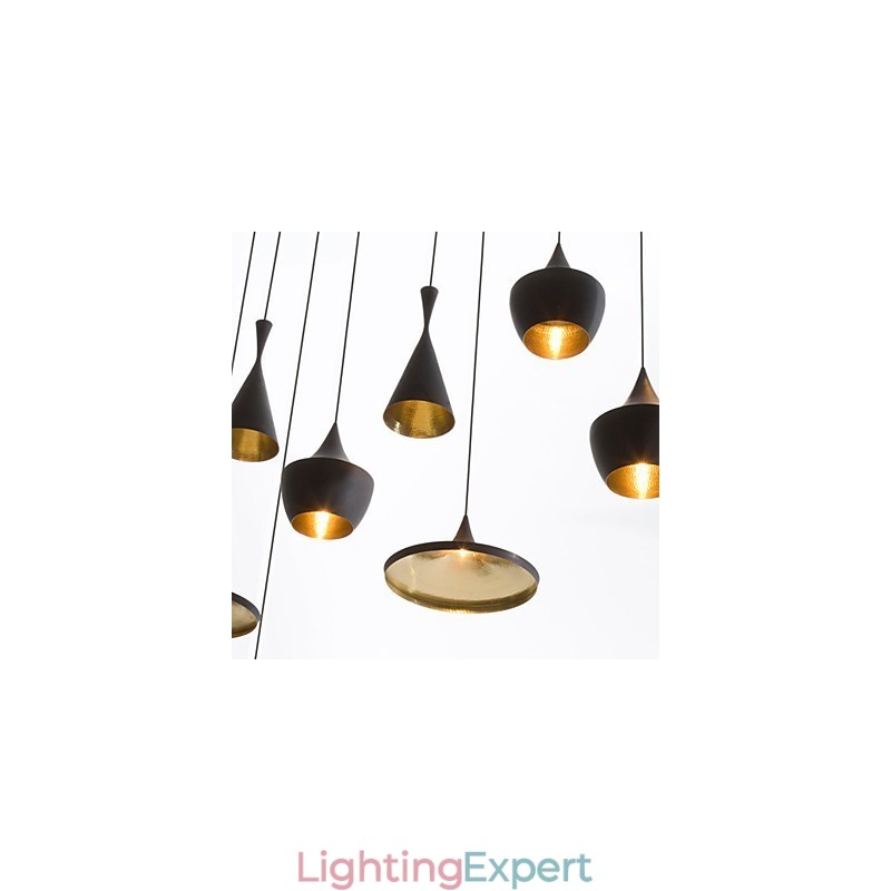 Mini Style Painting Metal Pendant Light
