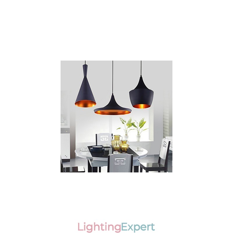 Mini Style Painting Metal Pendant Light