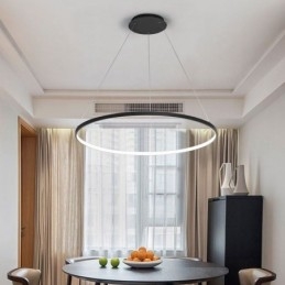 Dimmable 80CM Diameter Pendant Light Modern Design