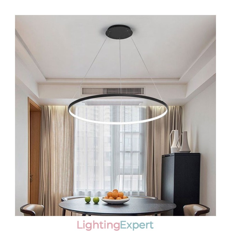 Dimmable 80CM Diameter Pendant Light Modern Design