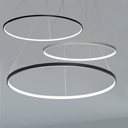 Dimmable 80CM Diameter Pendant Light Modern Design
