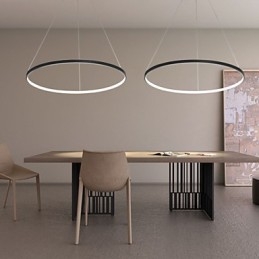 Dimmable 80CM Diameter Pendant Light Modern Design