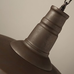 Retro Pendant Lamp 1 Light Old Metal Materila Shade Shop