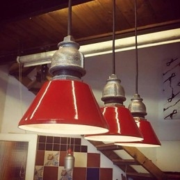 Vintage Country Metal Pendant Light