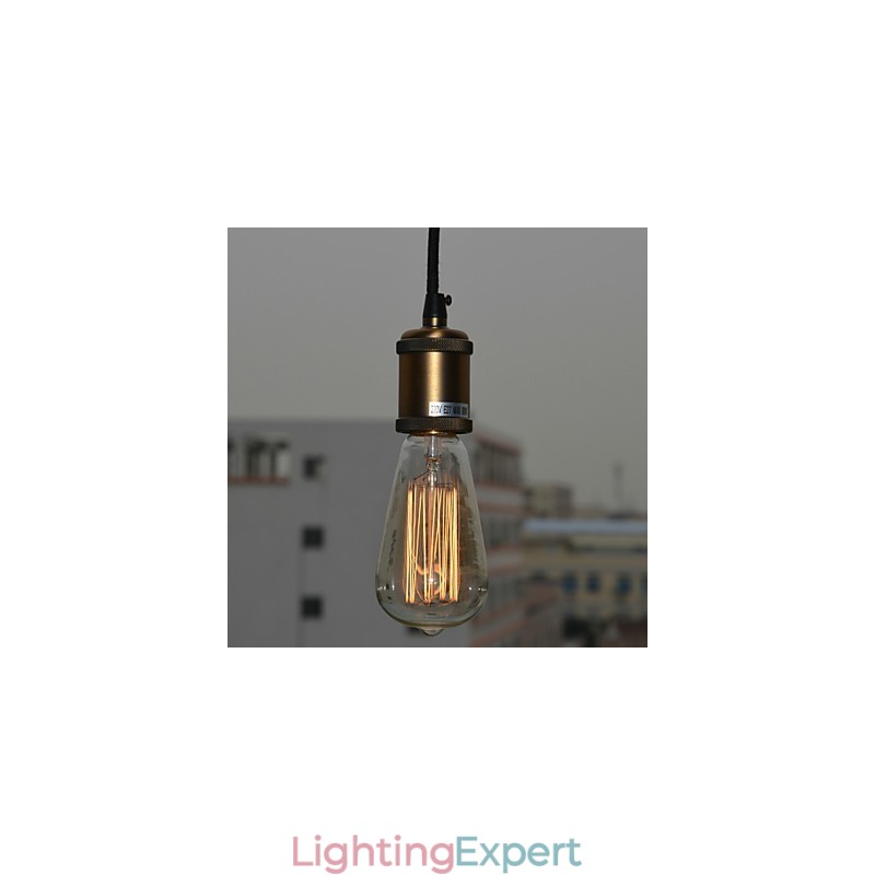 Traditional Classic Vintage Mini Style Electroplated Pendant Light