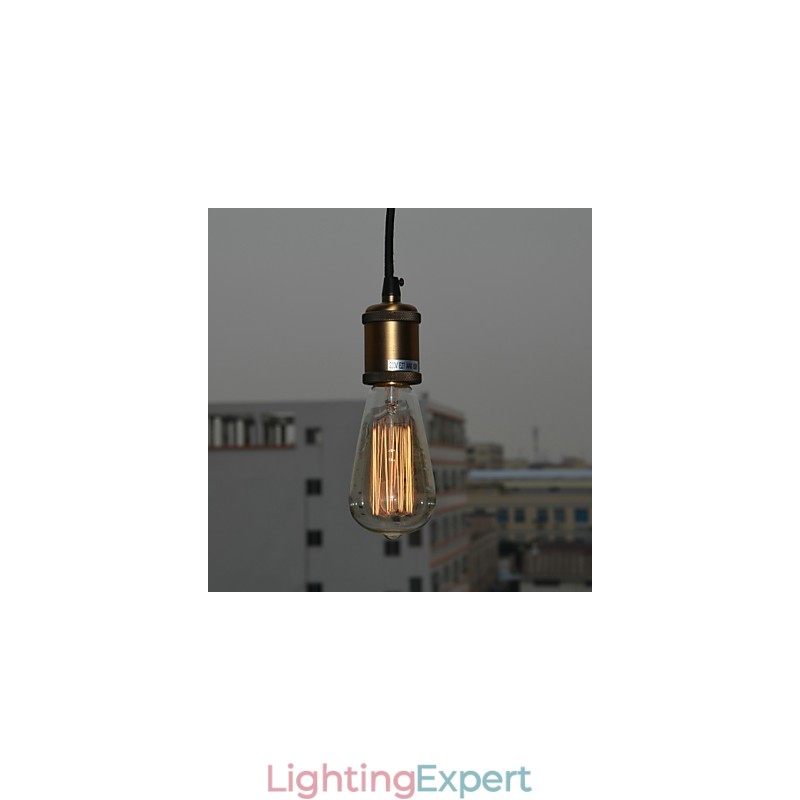 Traditional Classic Vintage Mini Style Electroplated Pendant Light