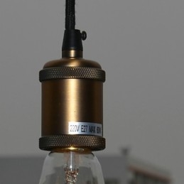 Traditional Classic Vintage Mini Style Electroplated Pendant Light