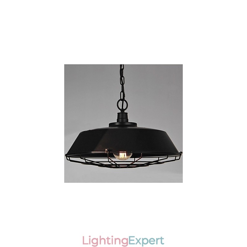 1 Light Vintage Metal Pendant Light