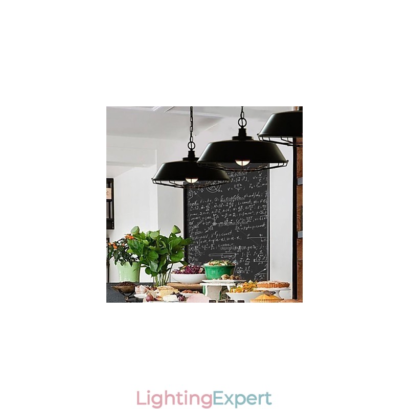 1 Light Vintage Metal Pendant Light