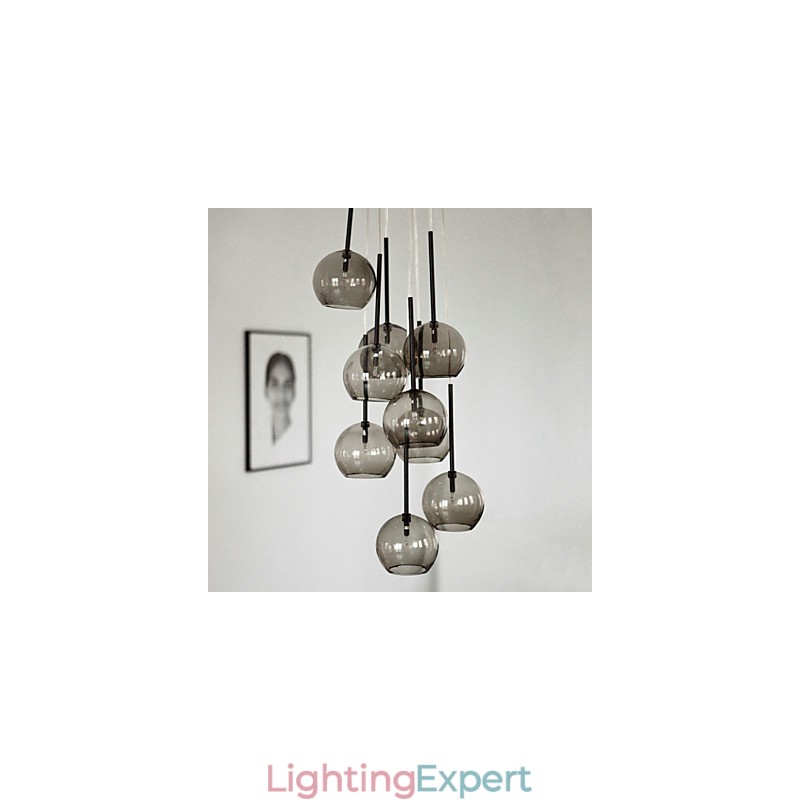 Country Mini Style Painting Metal Pendant Light