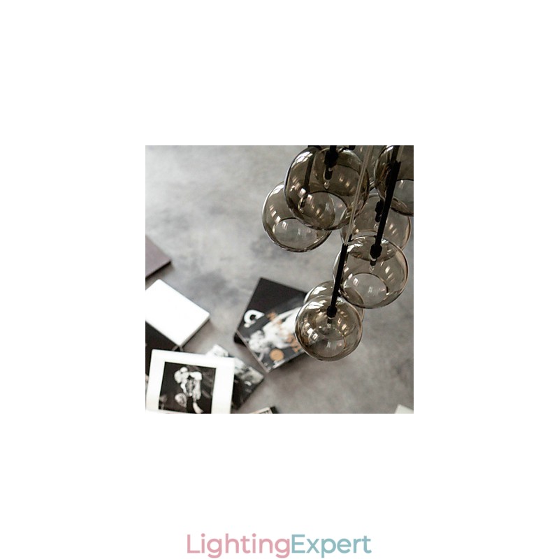 Country Mini Style Painting Metal Pendant Light