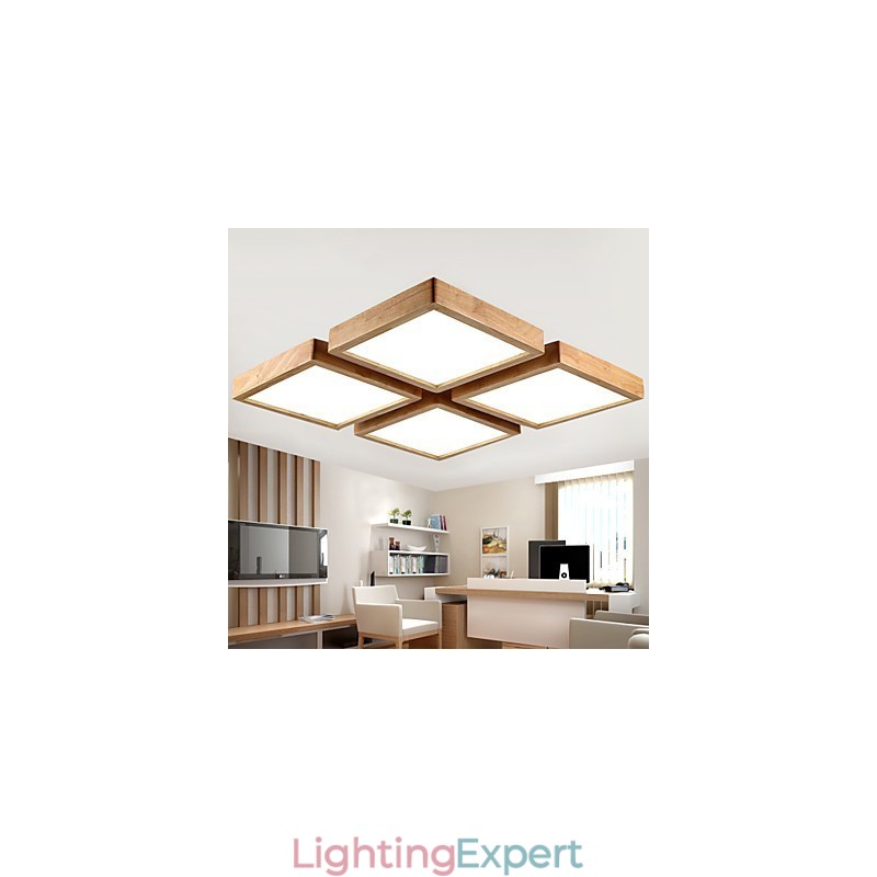 Modern Contemporary Country Mini Style Others Wood Bamboo Pendant Light