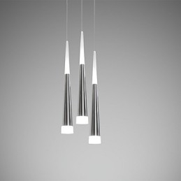 Triple Pendant Light Modern Contemporary Dining Kids Metal Round Canopy