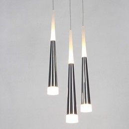 Triple Pendant Light Modern Contemporary Dining Kids Metal Round Canopy
