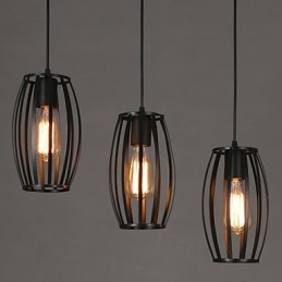 Creative Loft Restoring Ancient Ways Single Head Wrought Iron Chandelier Lamp
