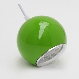 Modern Contemporary Globe Painting Metal Pendant Light