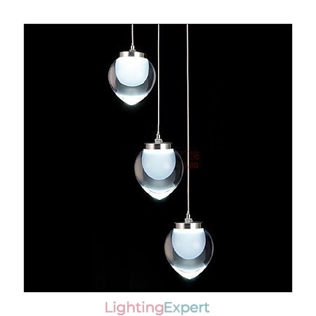 Modern Contemporary Chrome Metal Pendant Light Modern Contemporary Chrome Metal Pendant Light