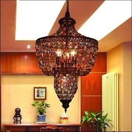Mediterranean Color Crystal Lamp Southeast Asia Black Light
