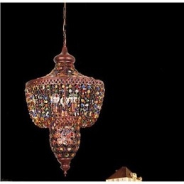 Mediterranean Color Crystal Lamp Southeast Asia Black Light
